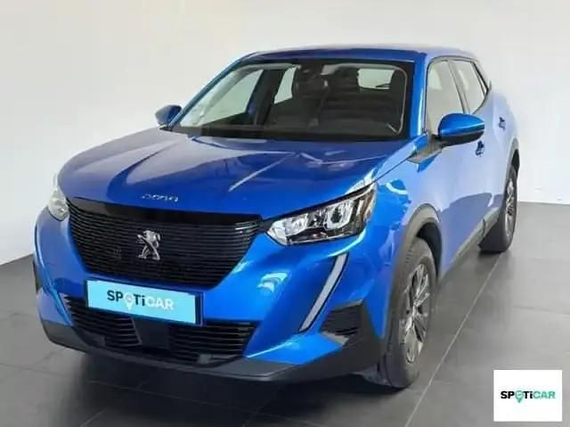 Bleu Occasion 2021 Peugeot 2008 Active SUV | 12 490 € (Bon prix) - Image 1/4