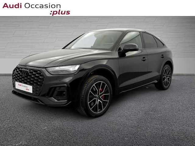 Noir mythe métallisé Utilisé 2022 Audi Q5 S-Line SUV | 44 890 € (Prix juste) - Image 1/4