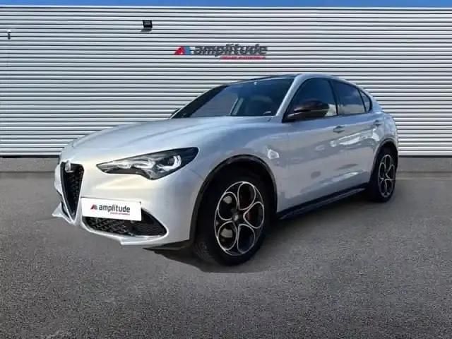 Gris panarea métallisée Utilisé 2025 Alfa Romeo Stelvio Veloce SUV | 45 999 € - Image 1/4