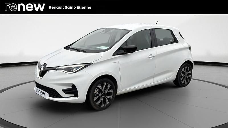 Blanc Occasion 2021 Renault Zoe LIMITED Citadine | 13 490 € (Prix assez cher) - Image 1/4