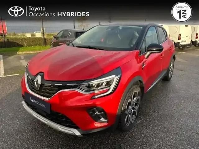 Rouge flamme/noir etoilé Utilisé 2021 Renault Captur Intens SUV | 15 990 € (Bon prix) - Image 1/4