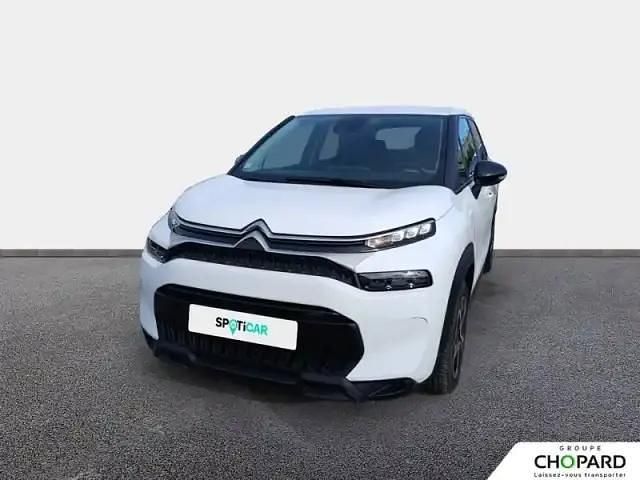Blanc banquise Occasion 2021 Citroën C3 Aircross PureTech SUV | 12 290 € (Bon prix) - Image 1/4