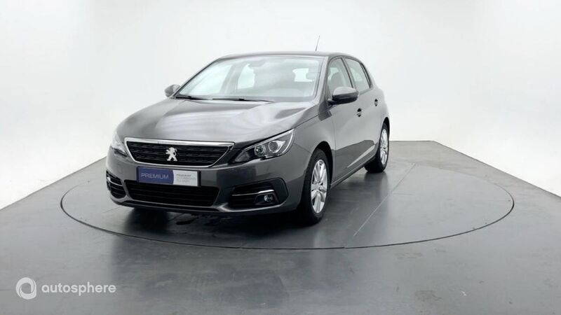 Gris Utilisé 2019 Peugeot 308 S Berline | 10 979 € (Bon prix) - Image 1/4