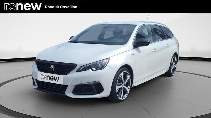 Blanc Utilisé 2018 Peugeot 308 GT-line Break | 12 990 € (Prix juste) - Image 1/4