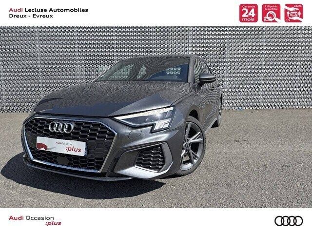 Gris daytona nacré Utilisé 2021 Audi A3 Sportback e-tron S-Line Citadine | 30 290 € (Prix juste) - Image 1/4