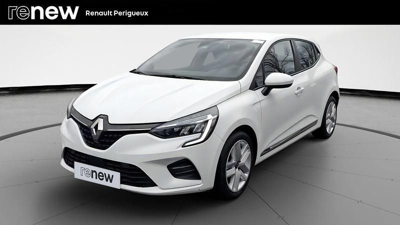 Blanc Occasion 2021 Renault Clio V SE Citadine | 12 490 € (Bon prix) - Image 1/4