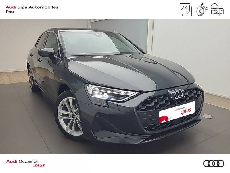 Gris Utilisé 2024 Audi A3 Sportback Business Berline | 32 990 € (Prix juste) - Image 1/4