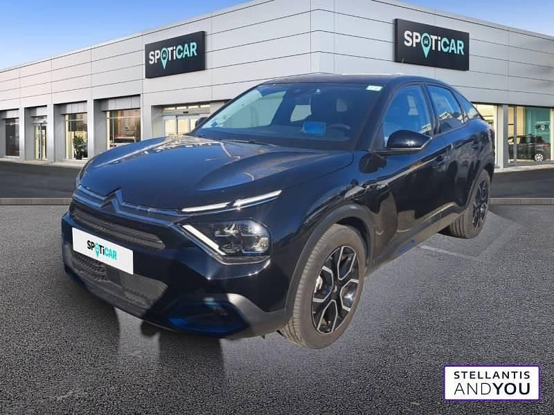 Noir Utilisé 2022 Citroën e-C4 Feel Berline | 17 990 € (Prix juste) - Image 1/4