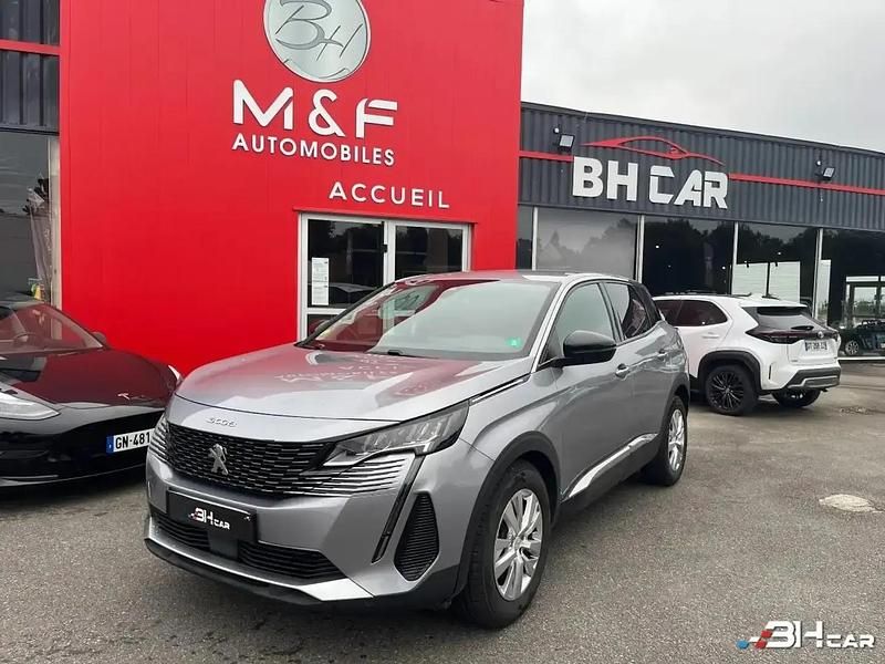 Noir Occasion 2022 Peugeot 3008 Active SUV | 17 990 € (Bon prix) - Image 1/4