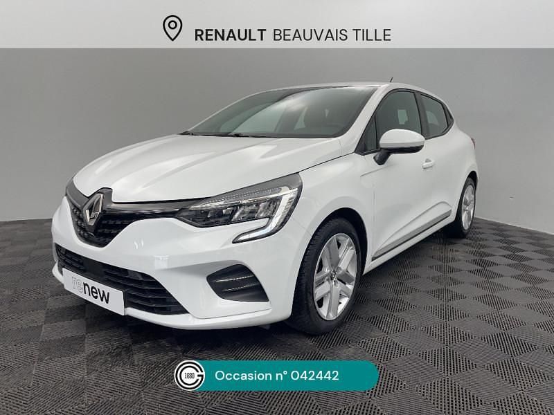 Blanc Occasion 2022 Renault Clio V SE Citadine | 12 490 € (Bon prix) - Image 1/4