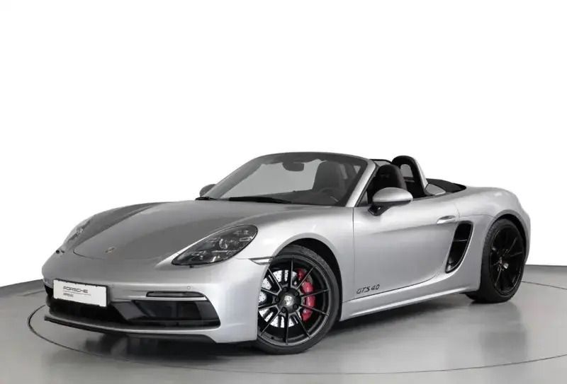 Gris Utilisé 2021 Porsche 718 Boxster Cabriolet | 87 900 € - Image 1/4