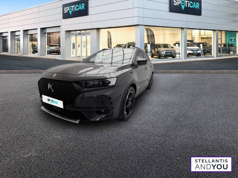 Gris Utilisé 2021 DS Automobiles DS7 Crossback Performance Line Plus SUV | 22 990 € (Prix juste) - Image 1/4