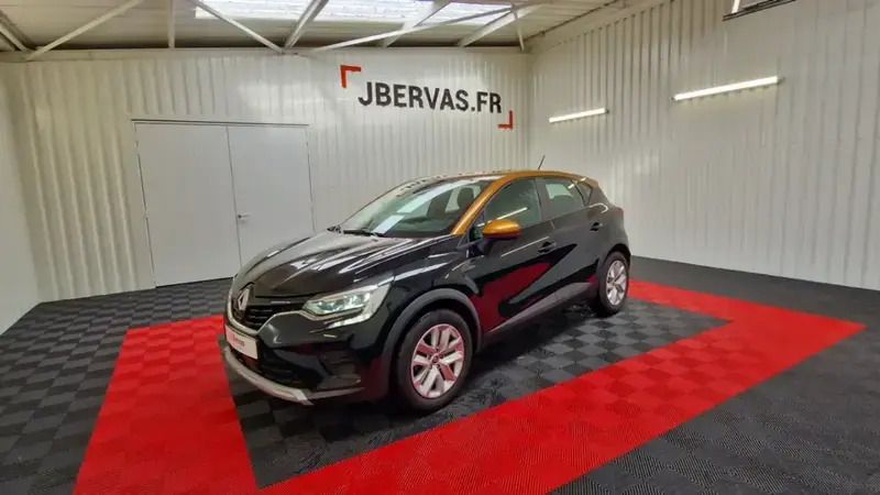 Noir Utilisé 2021 Renault Captur Business SUV | 15 490 € (Prix juste) - Image 1/4