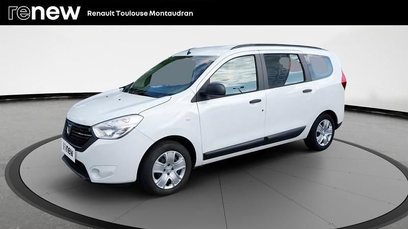 Blanc Utilisé 2021 Dacia Lodgy Essentiel Monospace | 15 500 € (Prix juste) - Image 1/4