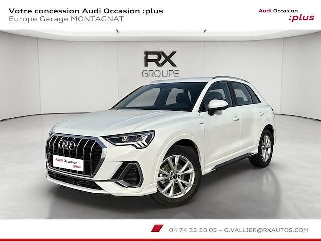 Blanc glacier métallisé Occasion 2021 Audi Q3 S-Line SUV | 23 490 € - Image 1/4