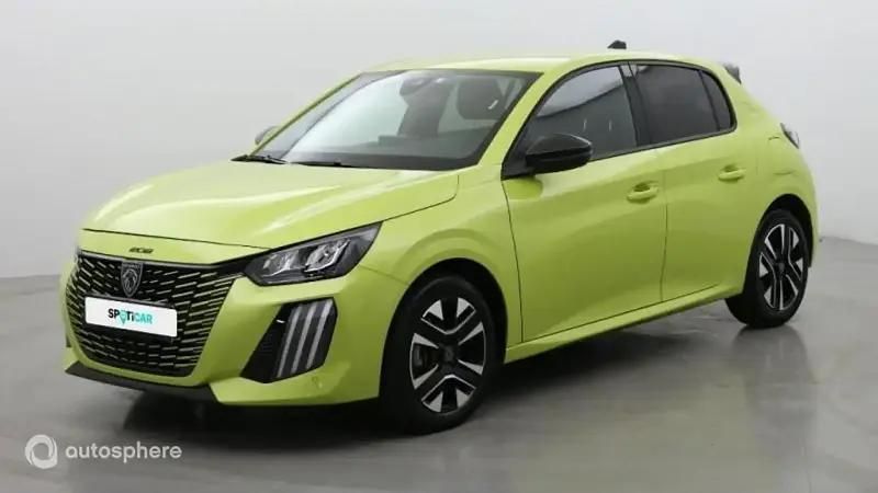 Jaune Utilisé 2024 Peugeot 208 Allure Citadine | 19 299 € (Bon prix) - Image 1/4