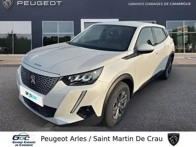 Teinte spéciale blanc nacré Occasion 2021 Peugeot e-2008 SUV | 14 970 € (Super prix) - Image 1/4