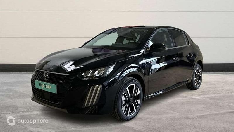 Nouvelle Peugeot 208 Allure 102 ch (75 kW) 2025 Noir Citadine