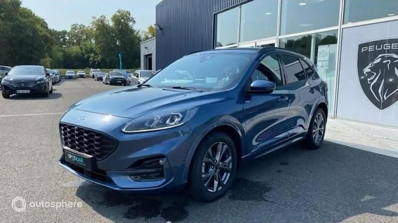 Bleu Occasion 2023 Ford Kuga ST-Line X SUV | 23 999 € (Bon prix) - Image 1/4