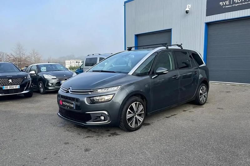 Gris Occasion 2016 Citroën Grand C4 Picasso Shine Monospace | 10 490 € (Super prix) - Image 1/4