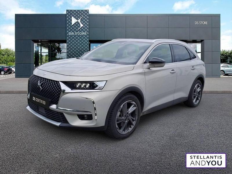 Gris Occasion 2021 DS Automobiles DS7 Crossback Rivoli SUV | 24 990 € (Bon prix) - Image 1/4