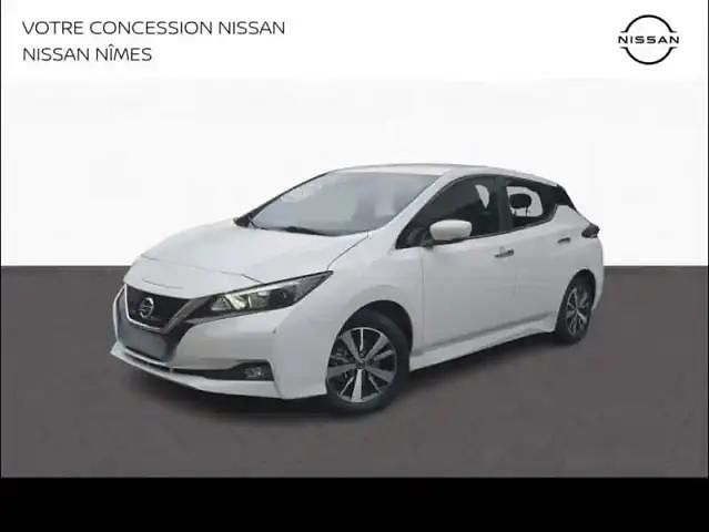 Blanc Occasion 2021 Nissan Leaf Citadine | 13 290 € (Prix juste) - Image 1/4