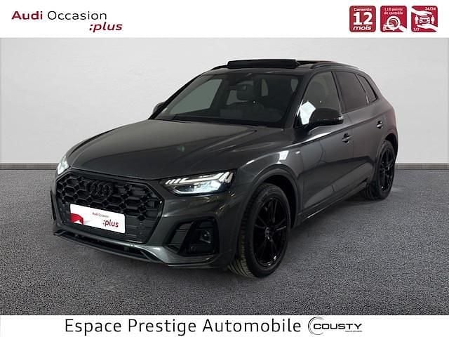 Gris daytona nacré Occasion 2022 Audi Q5 S-Line SUV | 39 790 € (Super prix) - Image 1/4