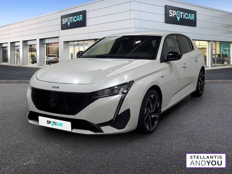 Blanc Utilisé 2022 Peugeot 308 Allure Berline | 17 480 € (Super prix) - Image 1/3