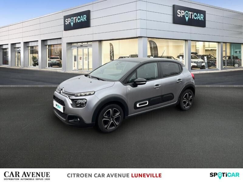 Gris acier (m) noir perla nera Utilisé 2023 Citroën C3 PureTech Citadine | 11 290 € (Bon prix) - Image 1/1