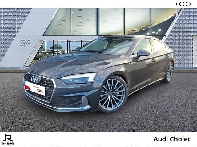Gris manhattan métallisé Occasion 2021 Audi A5 Sportback Advanced Citadine | 29 990 € (Bon prix) - Image 1/4