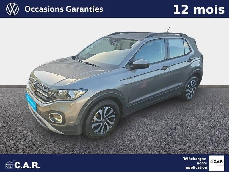Gris Utilisé 2021 VW T-Cross Active SUV | 16 490 € (Prix juste) - Image 1/4
