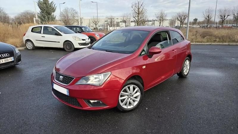 Rouge Utilisé 2014 Seat Ibiza SC Style Citadine | 5 990 € - Image 1/4