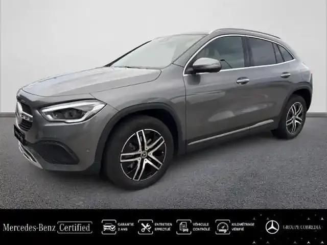 Gris montagne métallisé Occasion 2022 Mercedes GLA250 Progressive SUV | 37 890 € (Prix juste) - Image 1/4