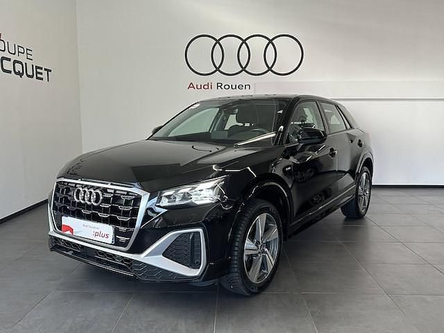 Noir mythic métallisé Utilisé 2021 Audi Q2 Advanced Plus SUV | 27 590 € (Prix assez cher) - Image 1/4