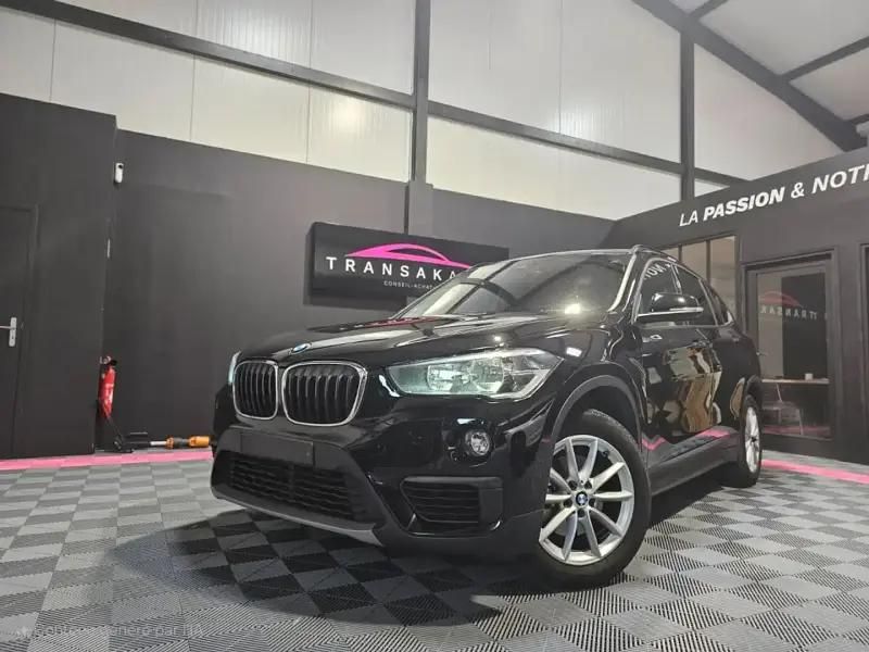 Noir Utilisé 2018 BMW X1 Comfort Edition SUV | 17 990 € (Prix juste) - Image 1/4