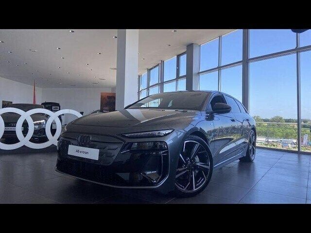 Gris daytona nacré Utilisé 2025 Audi A6 e-tron S-Line Break | 91 999 € (Prix juste) - Image 1/4