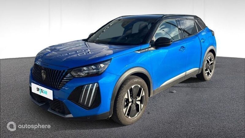 Bleu Utilisé 2024 Peugeot e-2008 GT SUV | 29 490 € (Prix assez cher) - Image 1/4