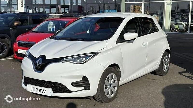 Blanc Utilisé 2020 Renault Zoe Business Citadine | 9 499 € (Super prix) - Image 1/4