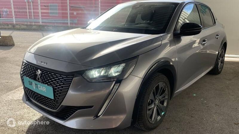 Gris artense (m) Utilisé 2022 Peugeot e-208 Allure Citadine | 14 999 € (Bon prix) - Image 1/4
