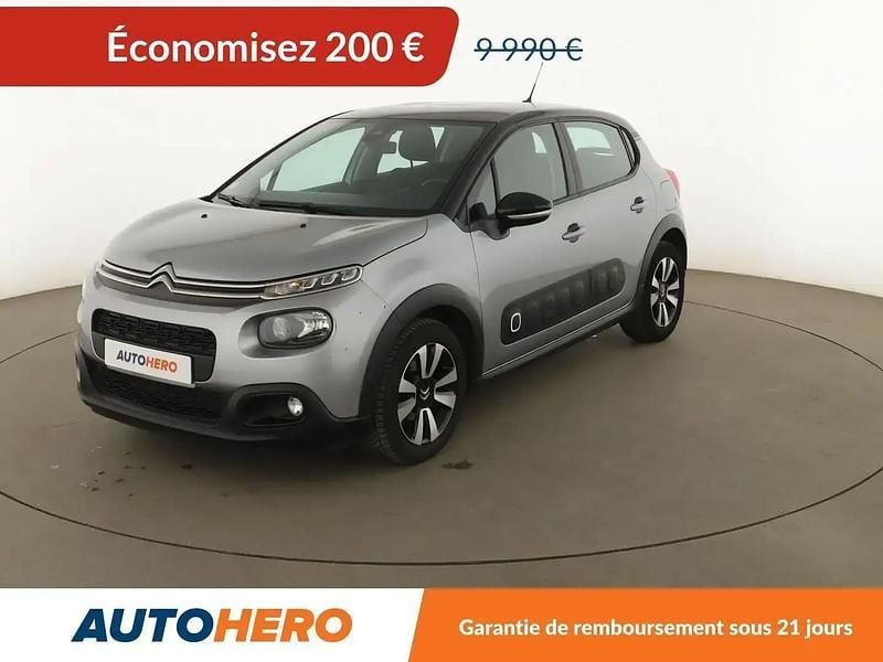 Gris Utilisé 2020 Citroën C3 PureTech Citadine | 9 790 € (Super prix) - Image 1/2