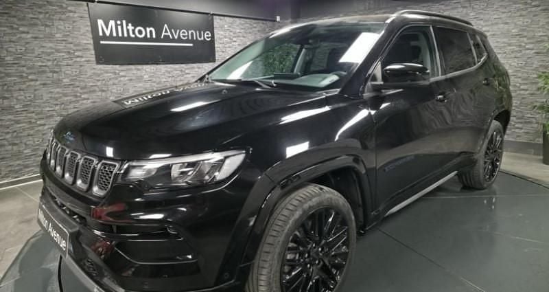 Noir Utilisé 2022 Jeep Compass SUV | 23 990 € (Bon prix) - Image 1/4