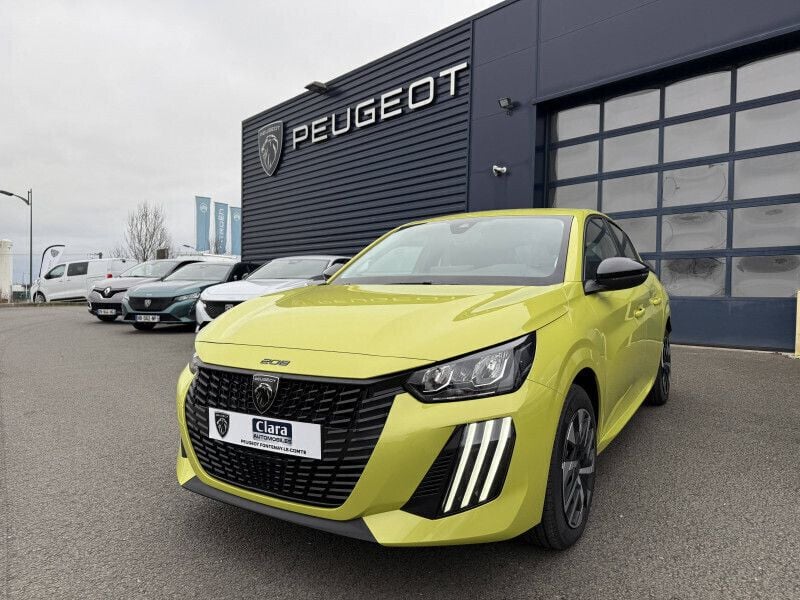Jaune Utilisé 2025 Peugeot e-208 Style Citadine | 24 990 € (Prix cher) - Image 1/4
