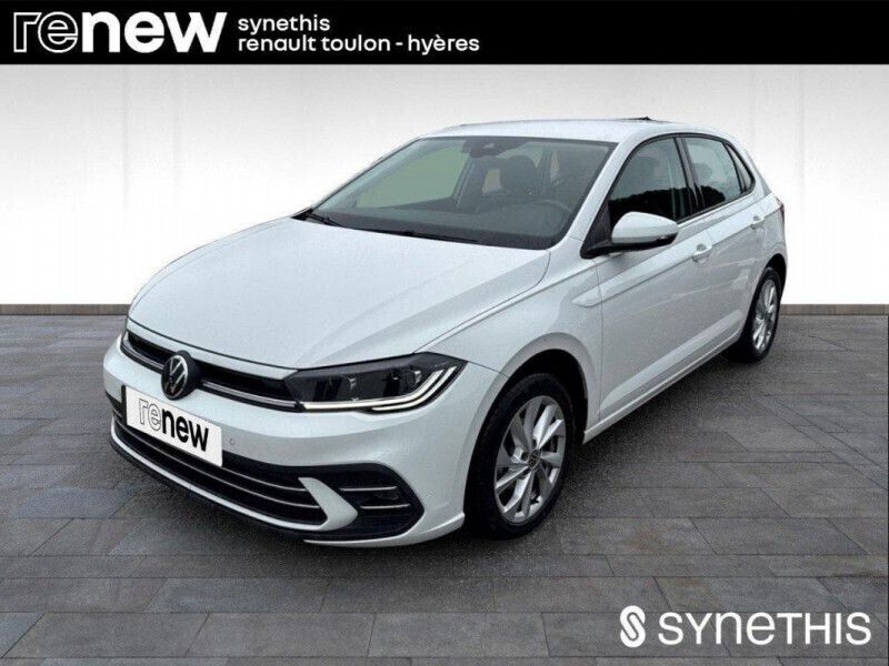 Blanc Utilisé 2023 VW Polo Style Berline | 21 690 € (Prix assez cher) - Image 1/4