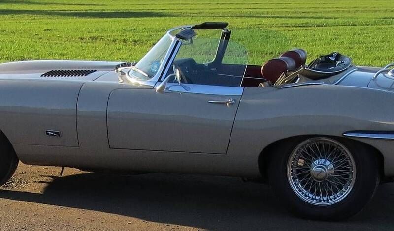 Occasion Jaguar E-Type 209 ch (153 kW) 1971 Beige Cabriolet