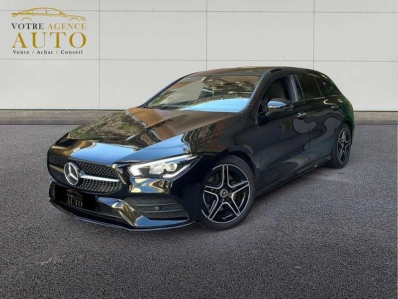 Occasion Mercedes CLA200 Shooting Brake AMG line 150 ch (110 kW) 2022 Noir Break