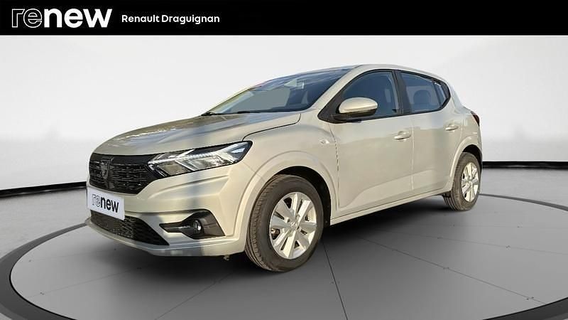 Gris Utilisé 2022 Dacia Sandero Comfort Citadine | 12 590 € (Bon prix) - Image 1/4