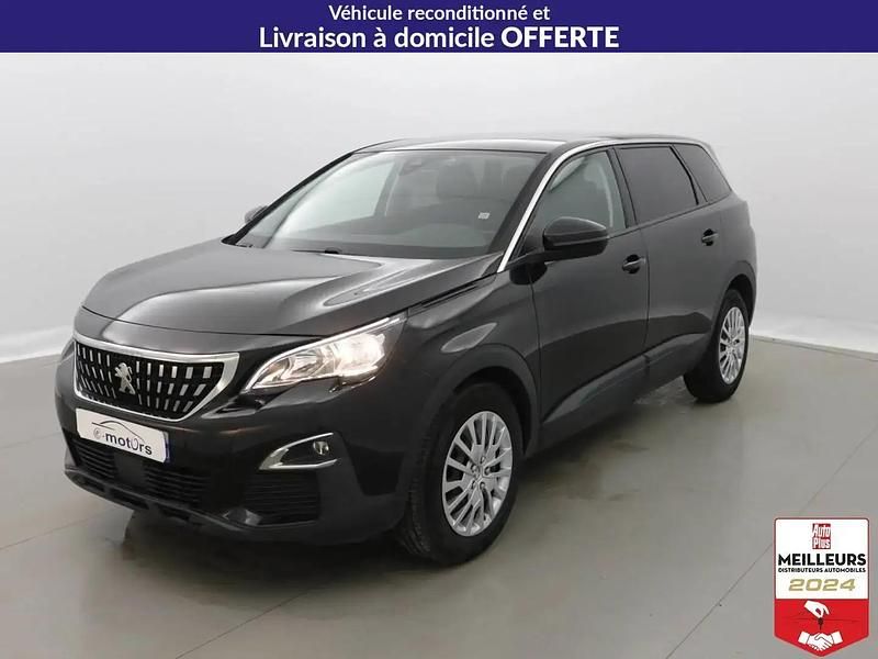 Noir Utilisé 2020 Peugeot 5008 Access Monospace | 17 900 € (Bon prix) - Image 1/4