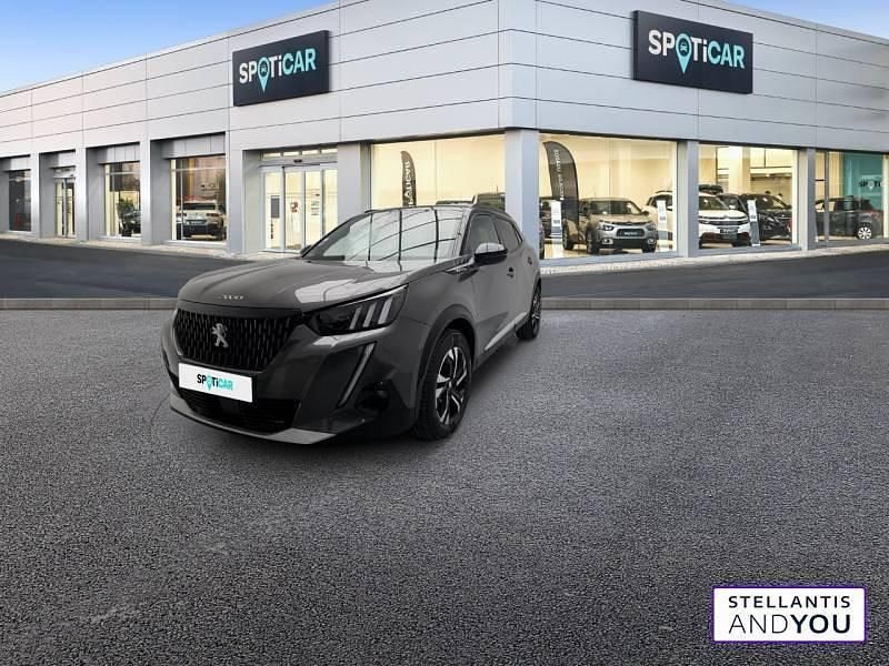 Gris Utilisé 2020 Peugeot 2008 GT-line SUV | 17 990 € (Prix assez cher) - Image 1/4