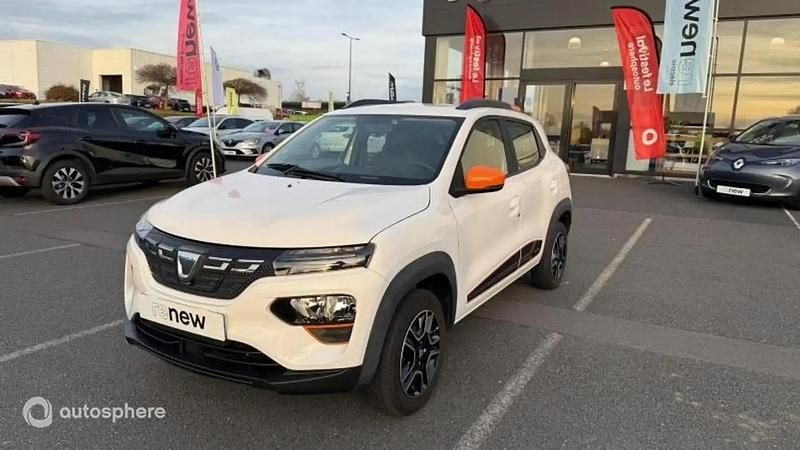 Blanc Occasion 2021 Dacia Spring Comfort Plus Citadine | 9 499 € (Prix juste) - Image 1/4