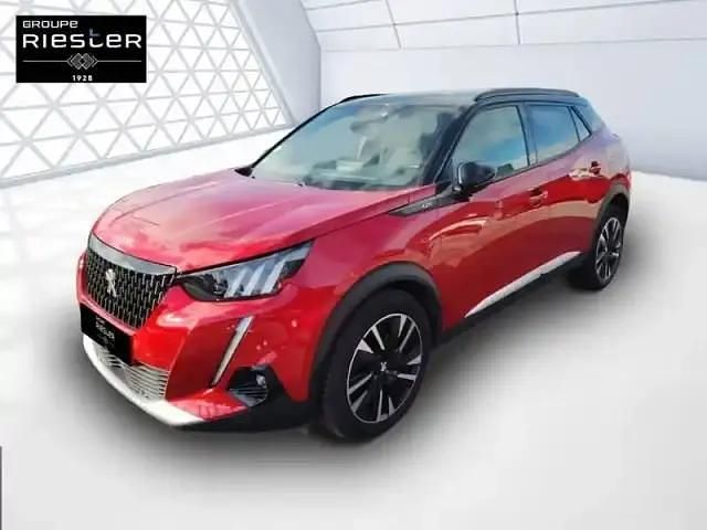 Rouge Utilisé 2021 Peugeot 2008 S SUV | 18 890 € (Prix juste) - Image 1/4